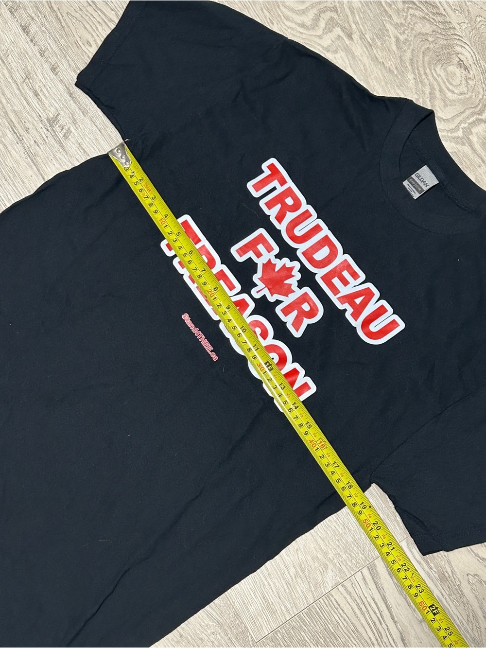Trudeau for Treason Canada Men’s Graphic T-Shirt - Picture 3 of 4
